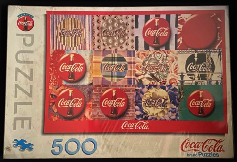 02582-1 € 12.50 coca cola puzzel 500 stukjes div emblemen.jpeg